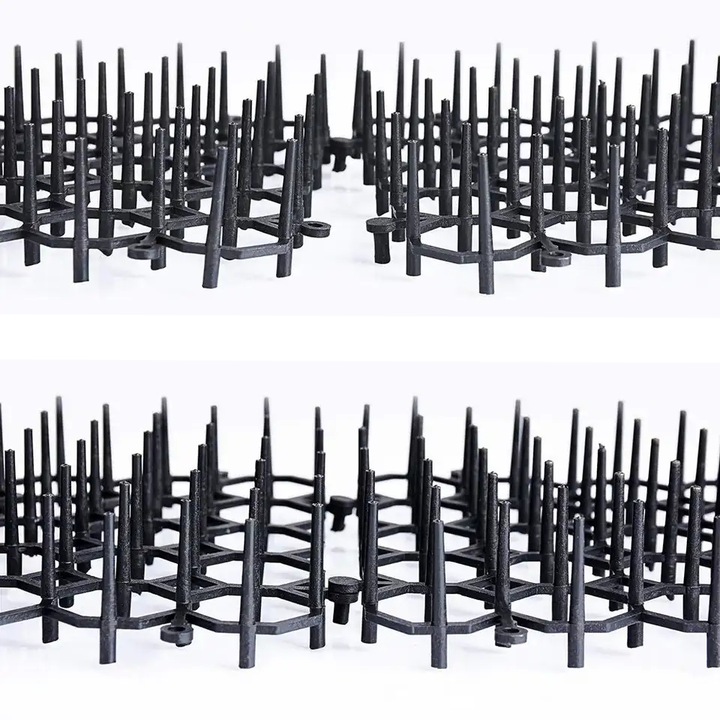 Actual product image Werkstein Bird Protection Animal Defence Spikes - Black (Set of 10)