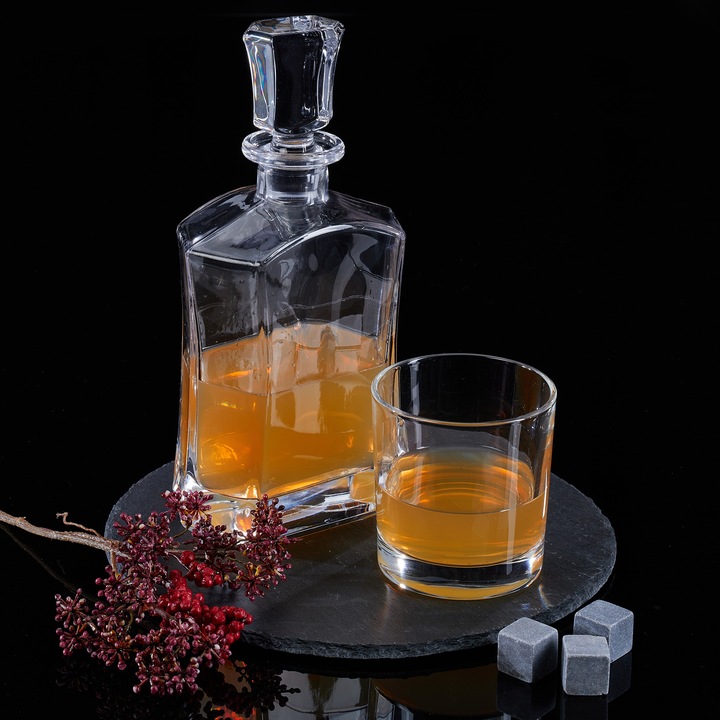 Actual product image Relaxdays 5-piece whisky set (7 dl, 1 x, Whisky glass)
