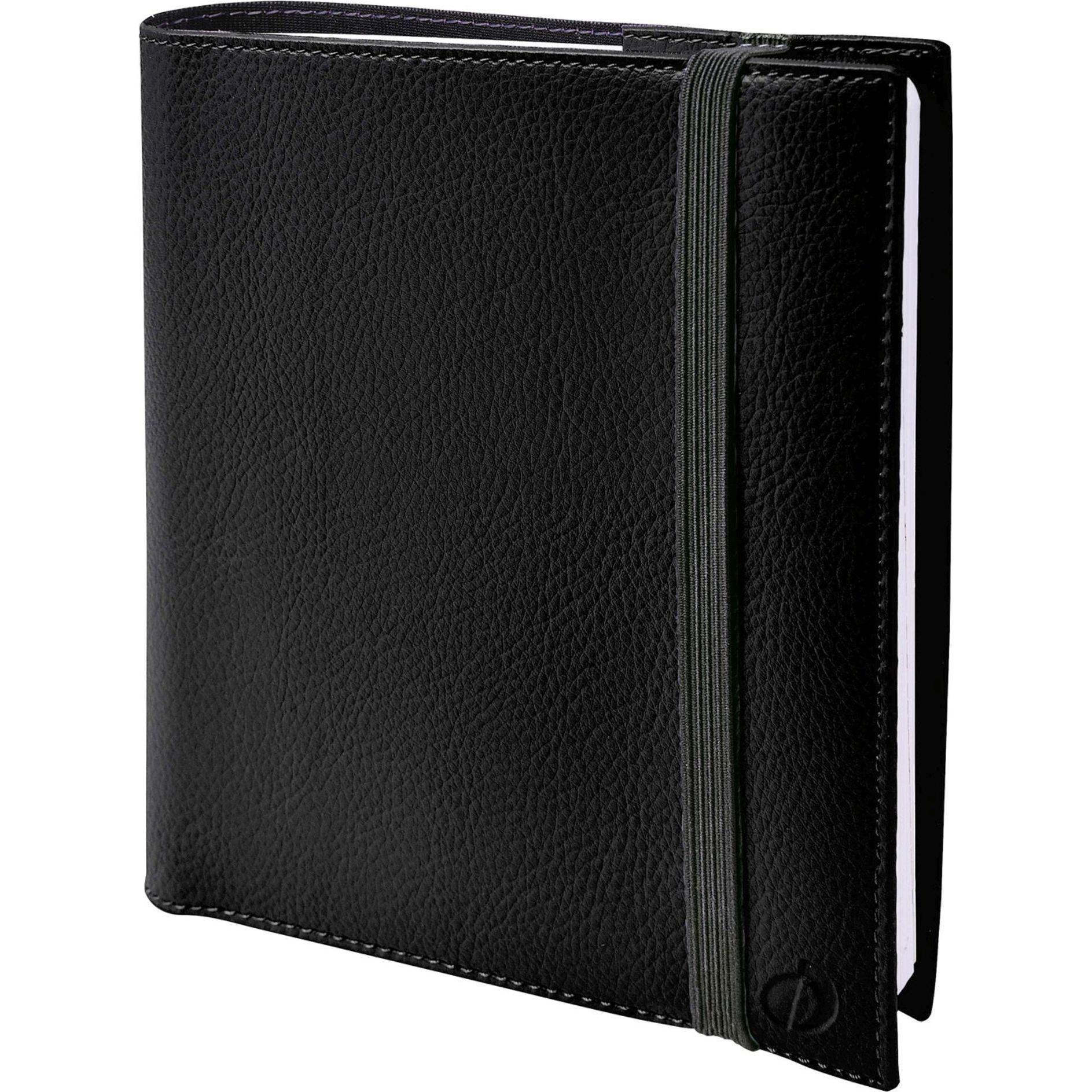 Quo Vadis, Agenda, Time&Life Medium MS 2022 QV540125 schwarz, 1W/2S,16X16cm (A5, Französisch)