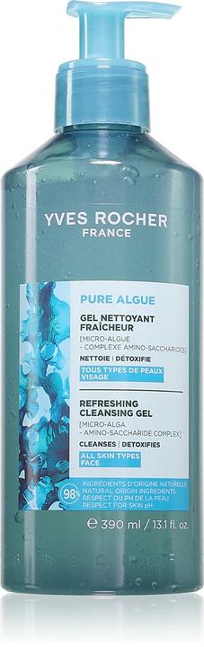 Immagine prodotto Yves Rocher Gel Detergente Puro alle Alghe (Gel detergente, 390 ml)