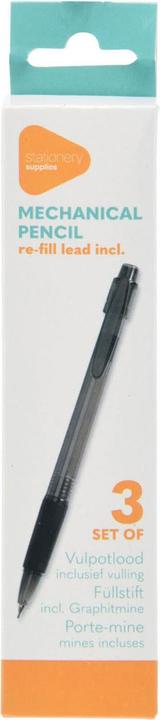 Immagine prodotto Matite meccaniche con mina, 3 pezzi. (3x)