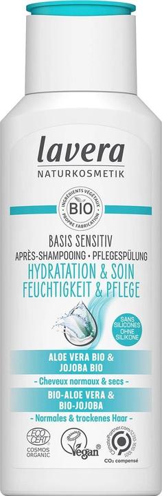 Actual product image Lavera Spülung basis sensitiv Feuchtigkeit & Pflege Fl 200 ml (200 ml)
