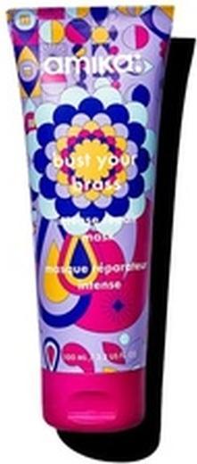 Amika Bust Your Brass Cool Blonde Intense Repair Hair Mask 3.33 Fl Oz (99 ml)