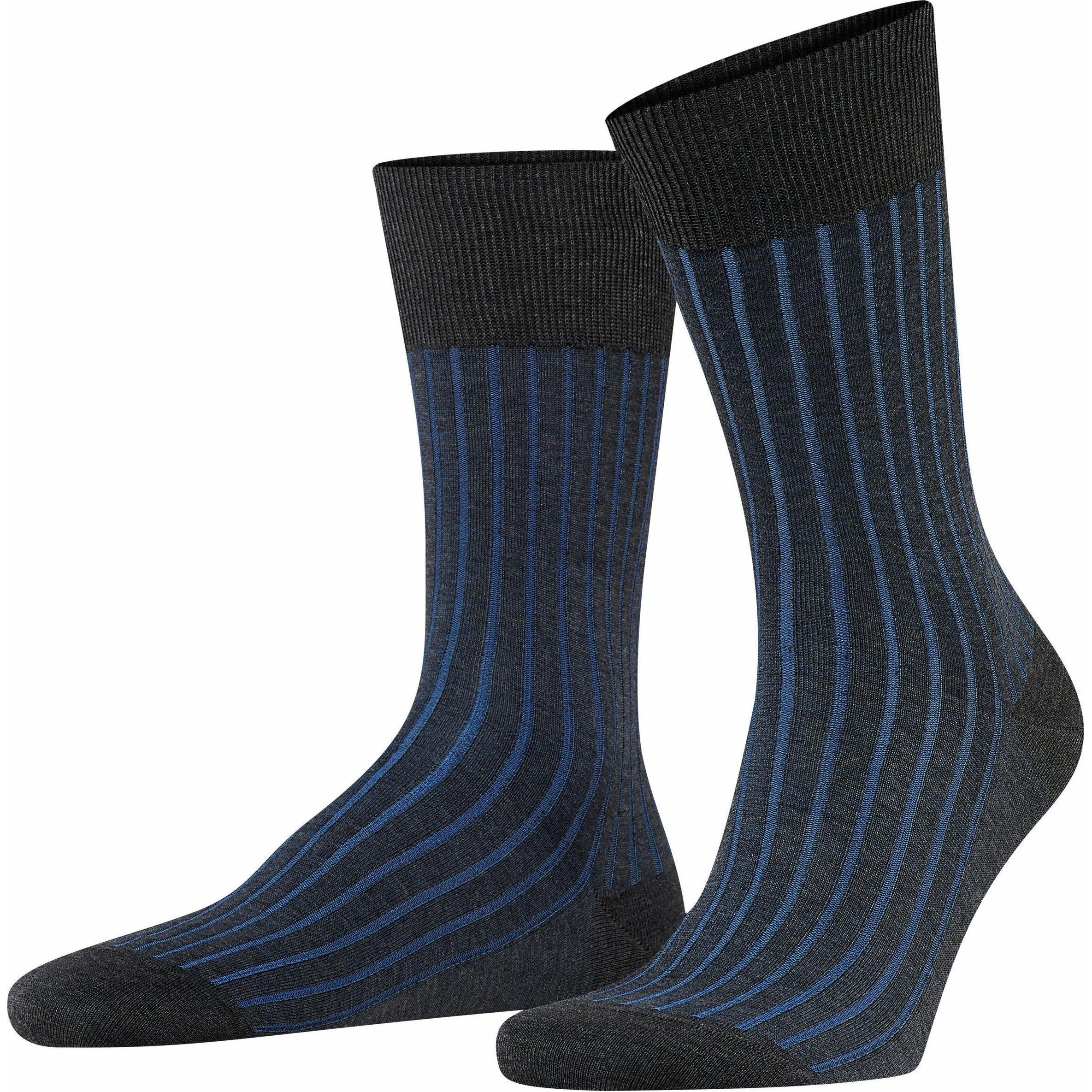 Falke, Herren, Socken, Shadow SO, Grau, (Einzelpack, 41 - 42)