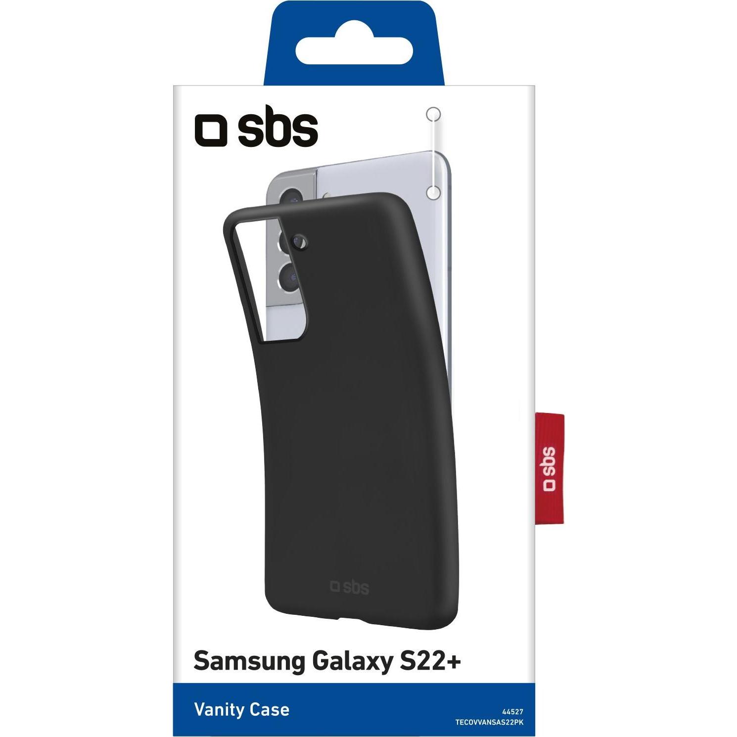 Thumbnail - SBS Schutzhülle (Samsung Galaxy S22+), Smartphone Hülle, Schwarz