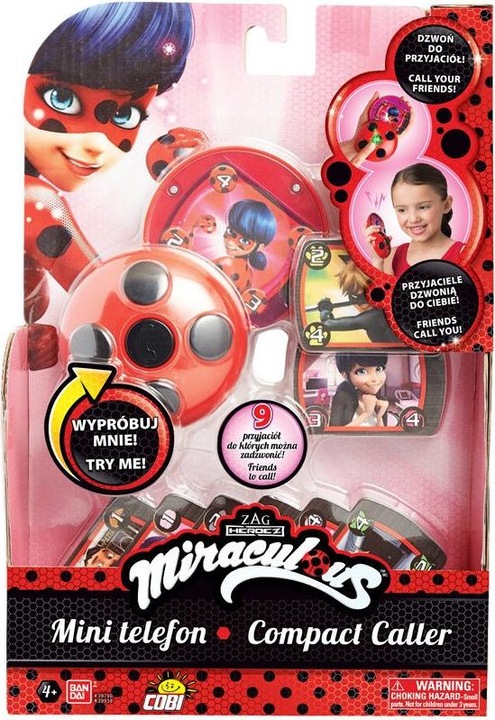 Image du produit Cobi Miraculous /39790/ Mini téléphone (Allemand, Français, Italien)