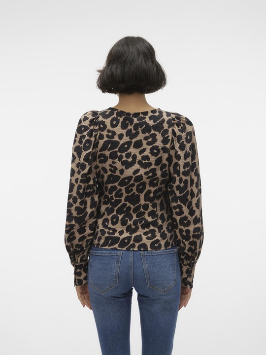 Immagine prodotto Vero Moda Vmiris L/S Vneck Gathering Top Wvn Pop1 Top (L)