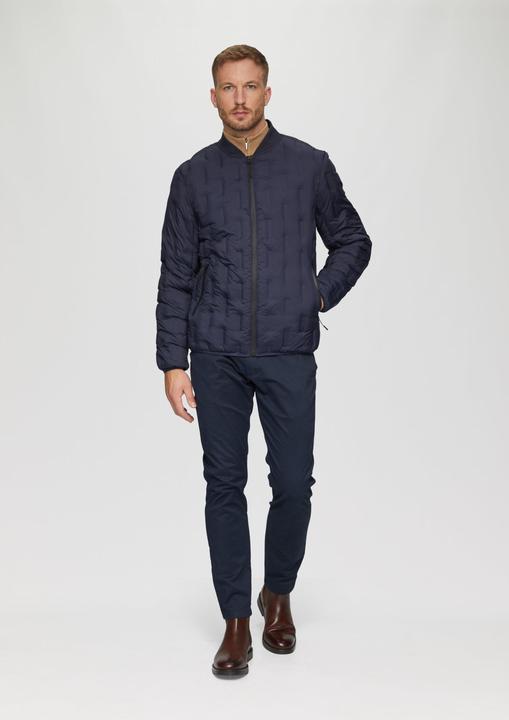 Produktbild S.Oliver Outdoor-Jacke Leichte Steppjacke mit Strickkragen (S)