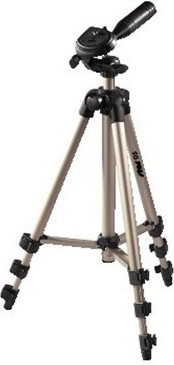 Hama Star 5, Aluminium, Tripod, inkl. 3-Wege Kopf (Metall)