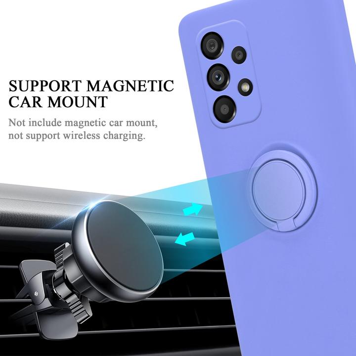 Produktbild Cadorabo TPU Liquid Ring Silicone Case Hülle für Samsung Galaxy A53 5G (Samsung Galaxy A53 5G)