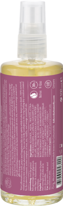Produktbild Farfalla Deo-Spray Hippie rose Spray (Spray, 100 ml)