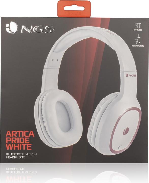 Actual product image NGS Artica pride white (7 h, Wireless)