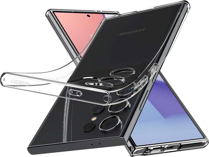 Productafbeelding Spigen Vloeibaar Kristal Sam S24 Ultra S928 Kristalhelder ACS07283 (Samsung Galaxy S24 Ultra)