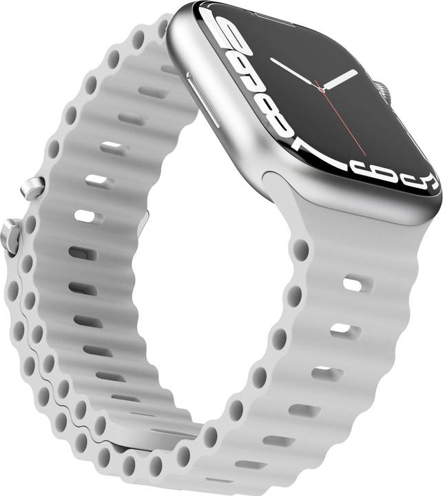 Produktbild Vonmählen Ocean Band Case 2 Band One Light Gray 42/44/45/49mm (42 mm, 44 mm, 45 mm, 49 mm, Stainless Steel)
