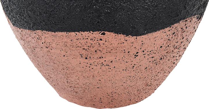 Produktbild Beliani Dekovase Terrakotta schwarz / rosa 31 cm DAULIS (1x)
