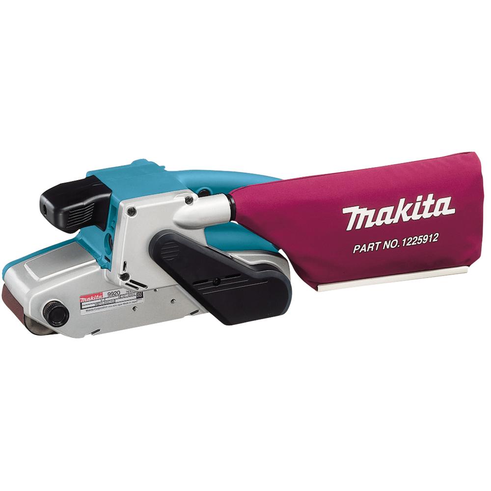 Makita, Rettificatrice + lucidatrice, 9920 Levigatrice a nastro portatile 1010 W (Smerigliatrice, 1010 W)