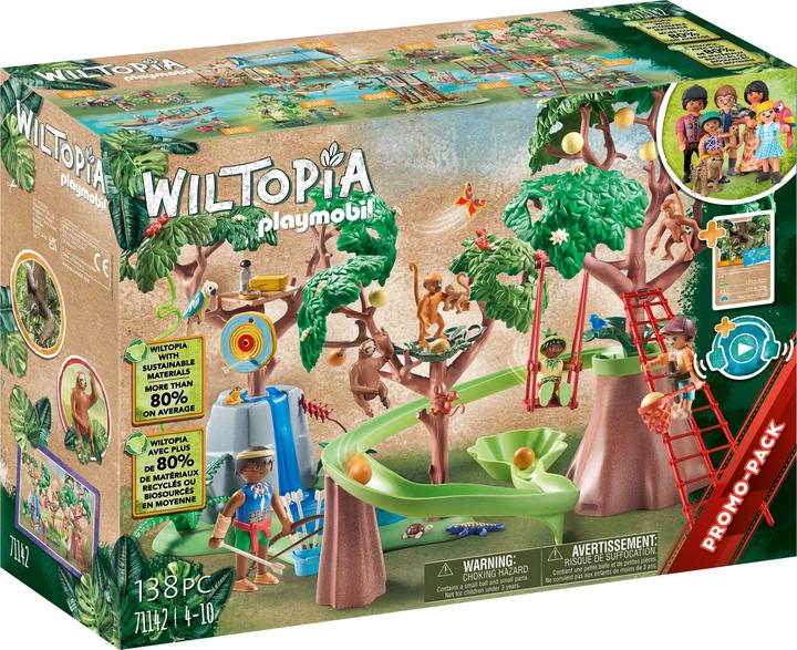 Actual product image Playmobil Tropical jungle playground (71142, Playmobil Wiltopia)