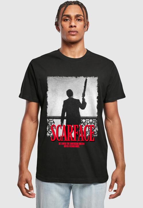 Actual product image Merchcode Scarface Stand Off Tee - 199451 (XXL)