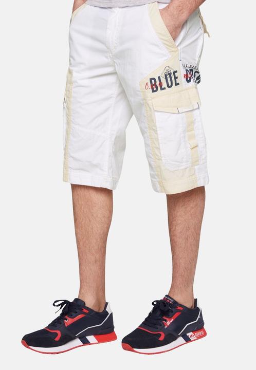 Actual product image Camp David Shorts Skater-Shorts mit Tapes, Prints und Stickereien in normaler Passform (XXL)