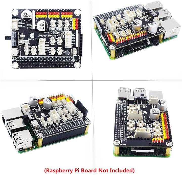 Produktbild Adeept Raspberry Pi Robot HAT Kit