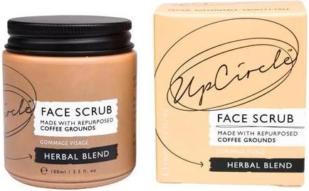 Produktbild UpCircle Peeling for oily and combination skin Coffee Face Scrub Herbalend 100 ml (Reinigungspeeling, 100 ml)