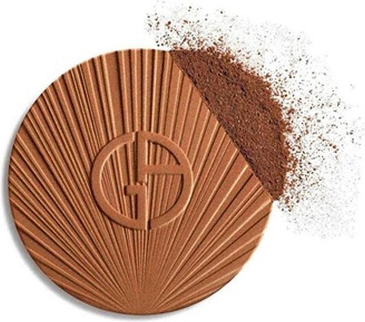 Actual product image Giorgio Armani Luminous Silk Glow Bronzer (110 Sun Embrace) (Camel, Highlighter, 18 g)