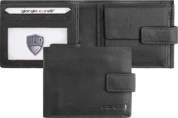 Actual product image Giorgio Carelli Billfold with zipper pocket, RFID