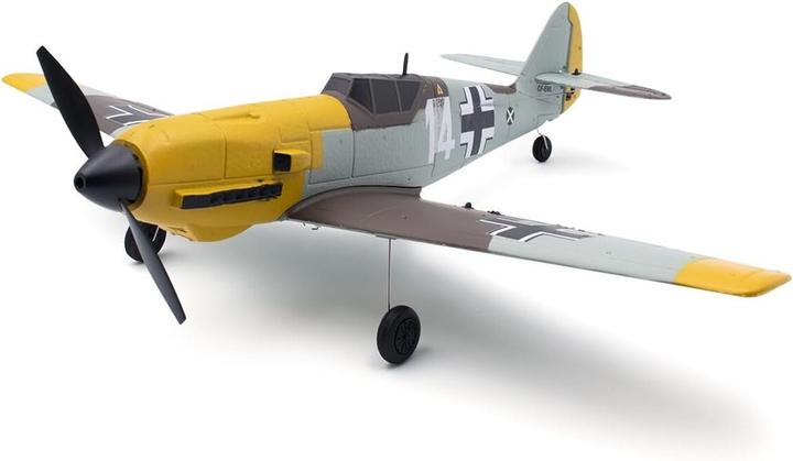 Modster MDX PRO BF 109 450mm elektromotor warbird RTF incl. 6-assige vliegtoestandstabilisatie en (Warbird)
