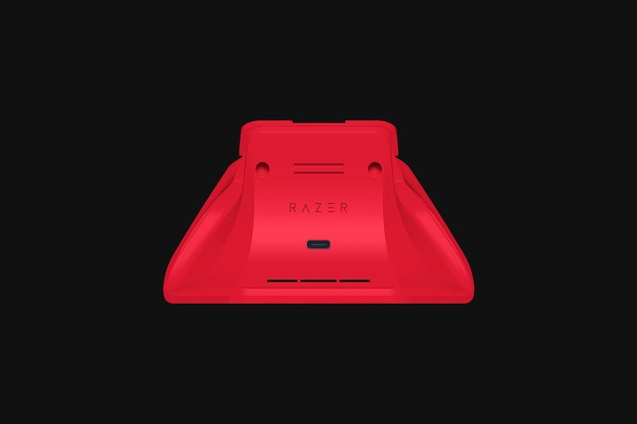 Productafbeelding Razer Essential Duo Bundel Kaira X voor Xbox Oplaadstandaard voor Xbox Controller rood (Bedraad)