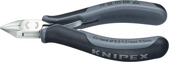 Productafbeelding Knipex ESD zijsnijders met facet (115 mm)