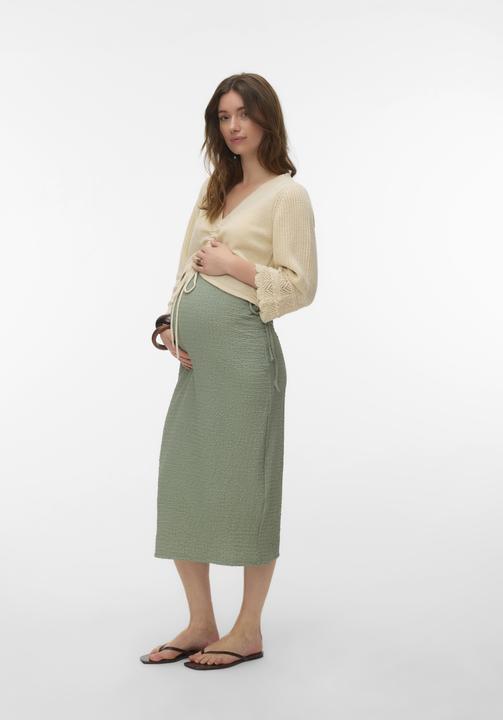 Immagine prodotto Mamalicious Normal geschnitten Rundhals Weite Ärmel Pullover Gestricktes Oberteil (L)