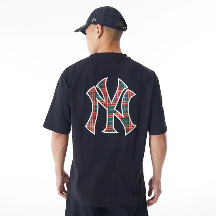Actual product image New Era t-shirt new york yankees mb tartan infi (L)
