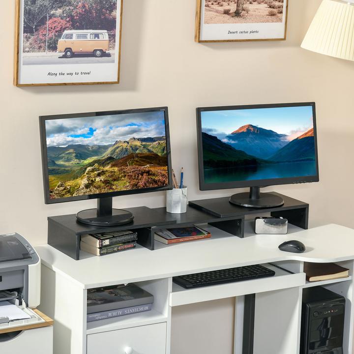 Actual product image Vinsetto Monitor stand consisting of 3 shelves