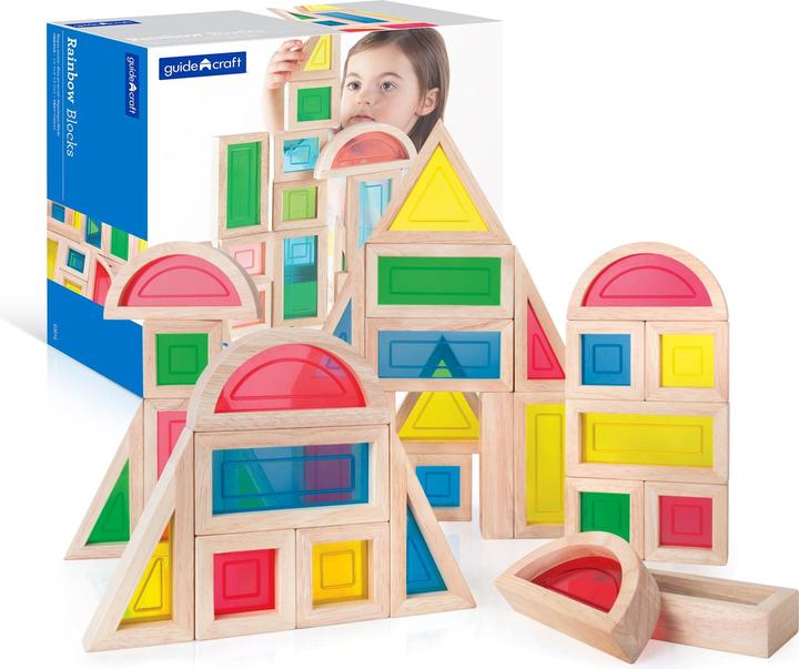 Image du produit Guidecraft Blocs de construction Rainbow Blocks