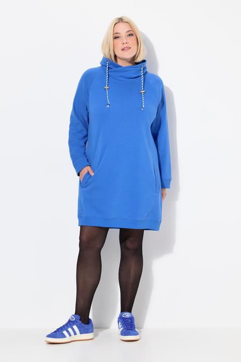Produktbild Ulla Popken Sweatkleid, Stehkragen, Langarm, Taschen (50, 52)