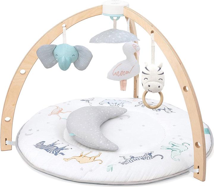 Actual product image aden + anais Adventure blanket with play bow
