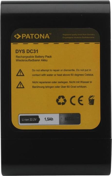 Produktbild Patona Akku Dyson DC31 DC34