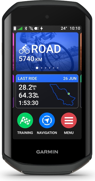 Immagine prodotto Garmin Edge 1050 GPS Bundle, inkl. Premium HF-Brustgurt + Geschwindigkeits-/Trittfre