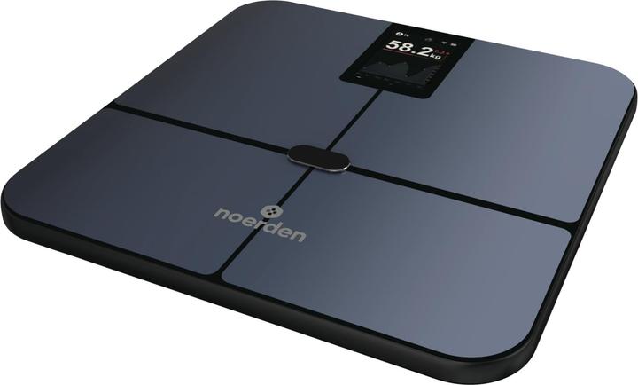 Actual product image Noerden SENSORI+ Smarte Personenwaage Wi-Fi + BT schwarz