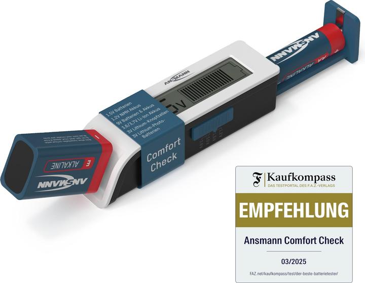 Immagine prodotto Ansmann Tester universale per batterie Display LC