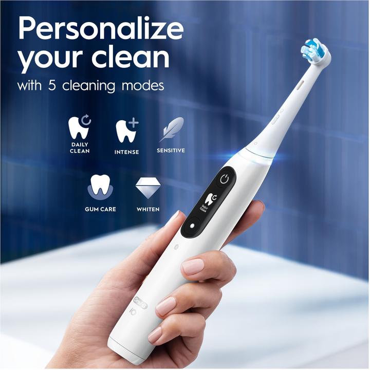 Produktbild Oral-B Eltandbørste iO7S White (Oszillierende Zahnbürste)