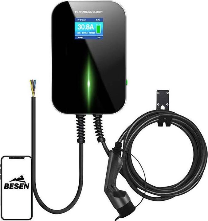 Actual product image Besen wall charger for electric cars BS20 22kW APP (Type 1, Type 2, 22 kW, 32 A)