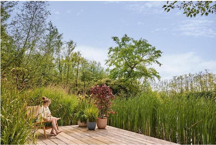 Produktbild Elho Pflanzentopf Sereh Rund 25 cm Schwarz (25 x 24.50 cm)