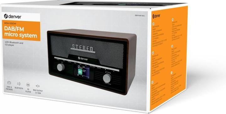 Actual product image Denver MDA-525 (DAB+, FM, Bluetooth)