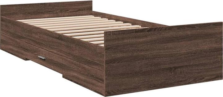 Image du produit VidaXL Cadre de lit avec tiroirs (75 x 190 cm)