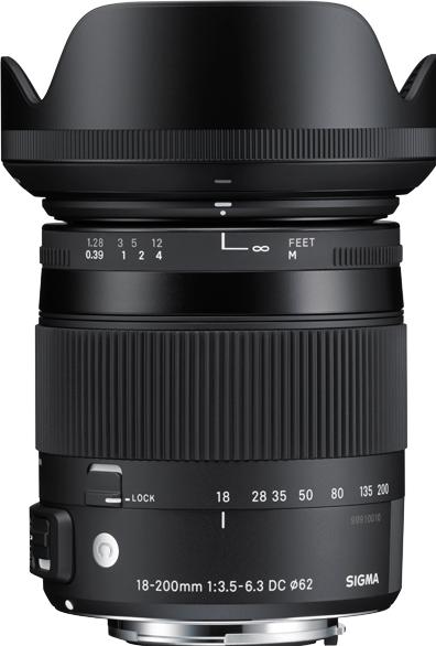 Productafbeelding Sigma Objectief 18-200mm F3.5-6.3 II DC OS HSM, Sony A (Sony A, APS-C / DX)