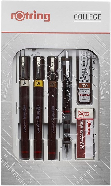 Rotring Isograph Tuschefüller College Set