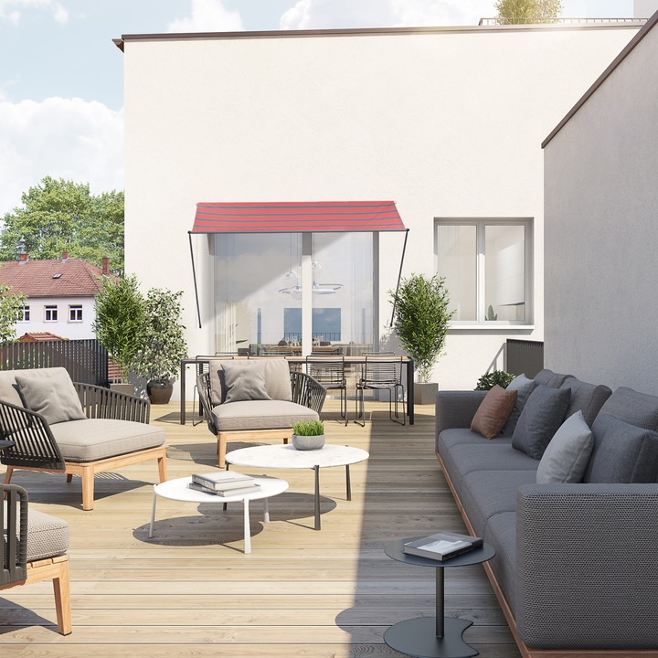 Image du produit Relaxdays Store à projection (2 m)
