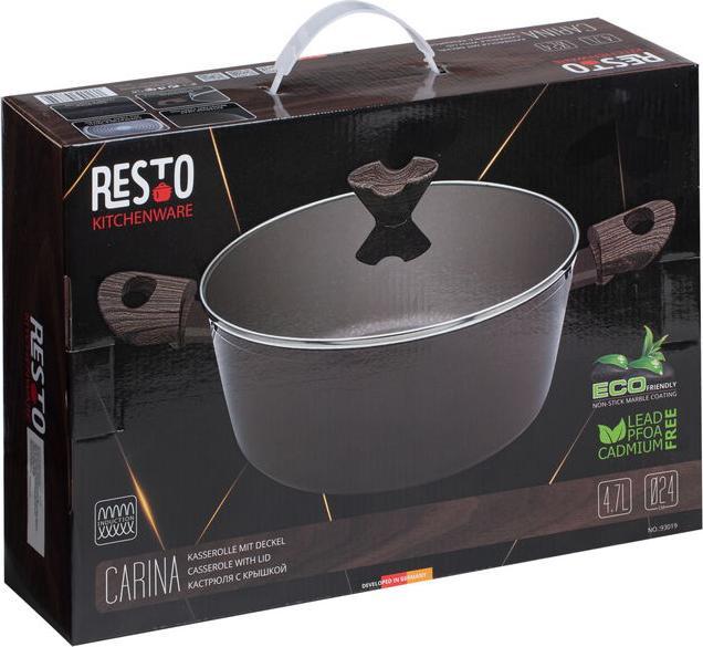 Productafbeelding Resto BRAADPAN D24CM 4,7L/93019 (24 cm, Steelpan, Aluminium)