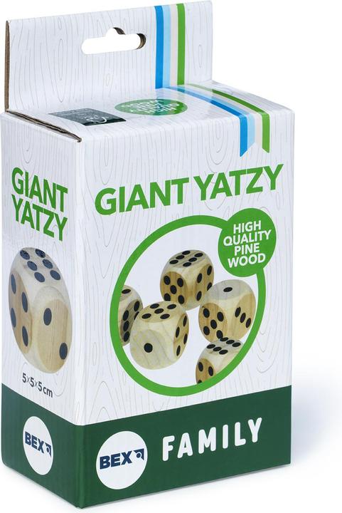 Actual product image Tactic Outdoorspiel Giant Yatzy Familie Holz